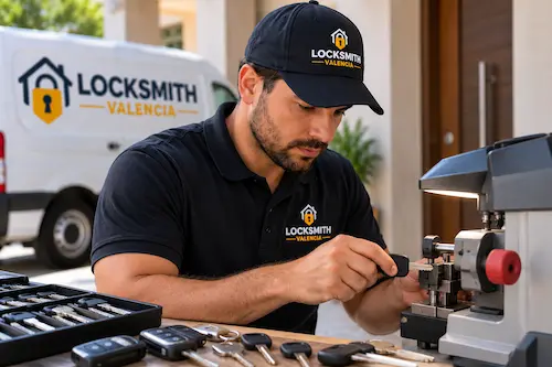 Key replacement locksmith service in Valencia